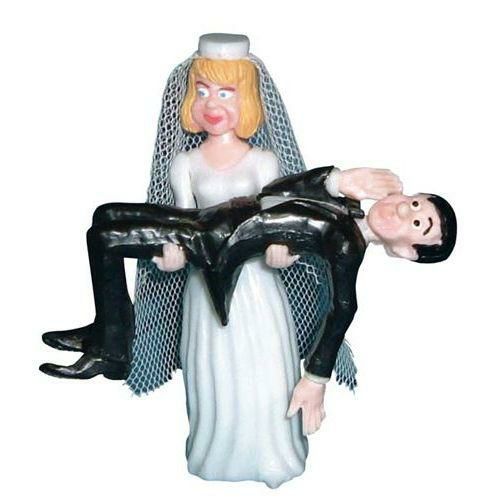 ウェディング人形 おとぼけカップルII FB864