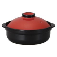 宴 レッド/ブラック 7号鍋 IH対応