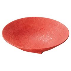 ローズレッドとちり丸皿（小）