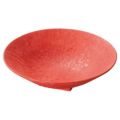 ローズレッドとちり丸皿（小）