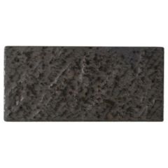 金結晶石肌23.5cm長角皿