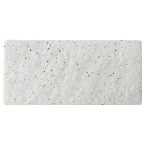 白御影石肌23.5cm長角皿