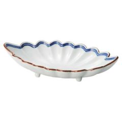 渕呉須楕円向付