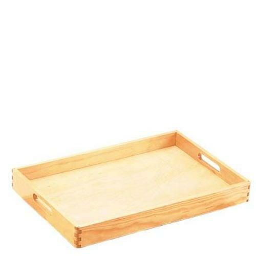 白木 脇取盆 小 17103