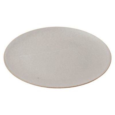 グレージュ28cmラウンドプレート
