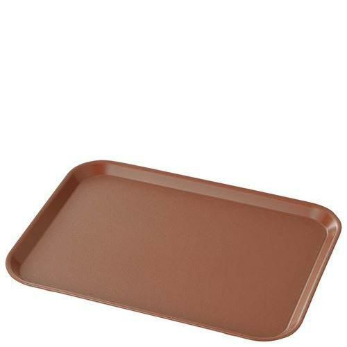 PPトレー 長角 6106DBR 大 ブラウン 433×325