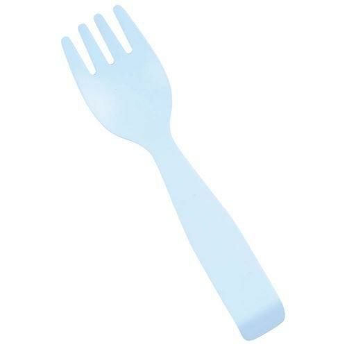 18-0 カラー ビフレスト ブルー サービスフォーク 大