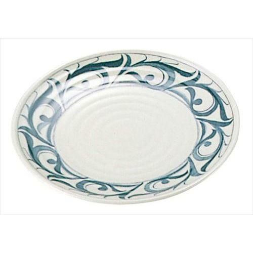 メラミン和食器 捻唐草 丸皿 小HK-14