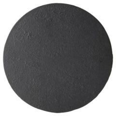 カーボンブラックモダンプレートラウンド26cm