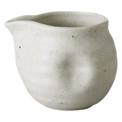 粉引風変形汁次（大）