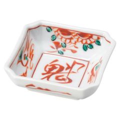 赤絵万歴角千代口