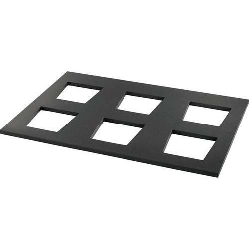 ヴォラース キュービック メラミンボール用土台6穴 904975