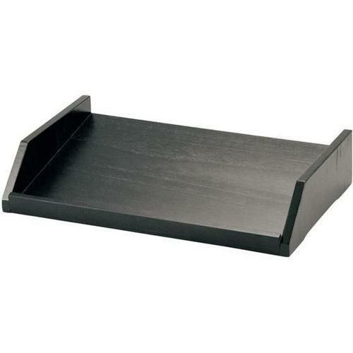 木製 カトラリーボックス用台 1段4列 黒