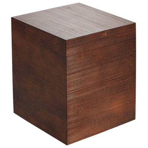 木製 千筋キューブ 茶 200×200×240mm