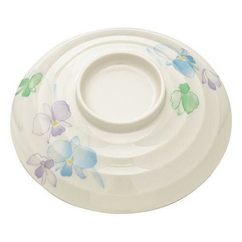 メラミン和食器 すみれ 茶漬椀 蓋VO-2