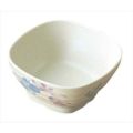 メラミン和食器 すみれ 角小鉢 VO-50