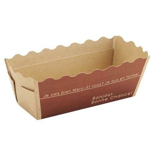 クラフト ミニ パウンドトレー(ブラウン)BT32N(50枚入) ブラウン