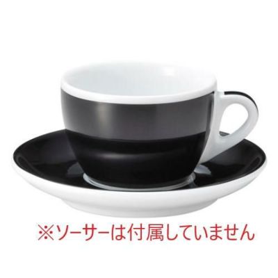 VERONA ブラックカプチーノカップ