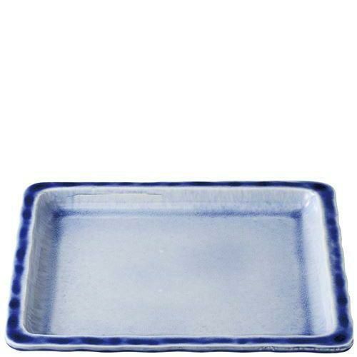 和風フードパン 2／3(浅)青流し 36K411－04