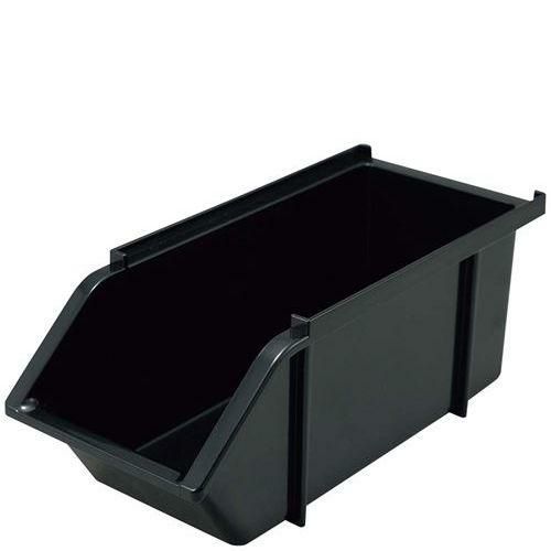 EBM スタッカブルオーガナイザーボックス ブラック