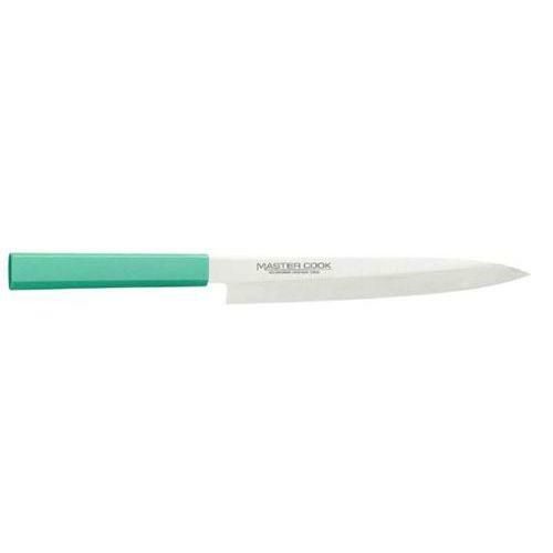 柳刃 【マスターコック 抗菌カラー庖丁 柳刃 MCYK210 グリーン】 MASTER COOK MCYK210 長さ:354、背厚:3、刃渡:210 【グループA】