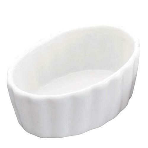 耐熱性陶器 楕円タルト 82×57×H27