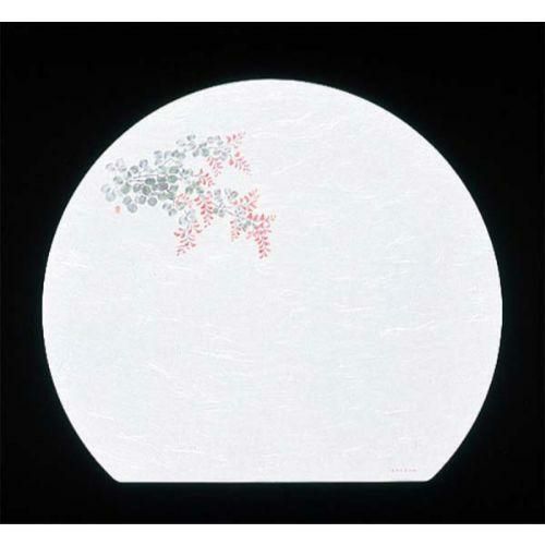 敷紙 尺三半月 懐石まっと 抗菌遠赤和紙(100枚入)WH-17 萩