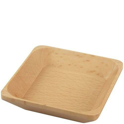 ブナ 角プレート 7.5 7.5×7.5×2cm V－140
