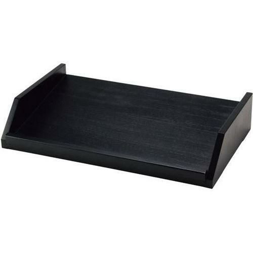 木製 オーガナイザーボックス用スタンド 1段3列 黒