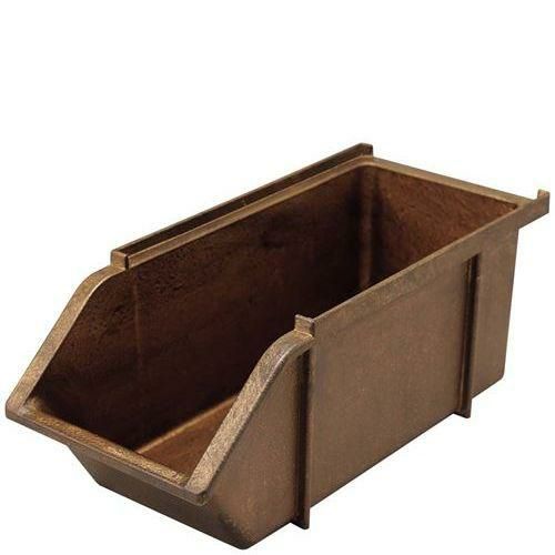 EBM スタッカブルオーガナイザーボックス アンティークゴールド