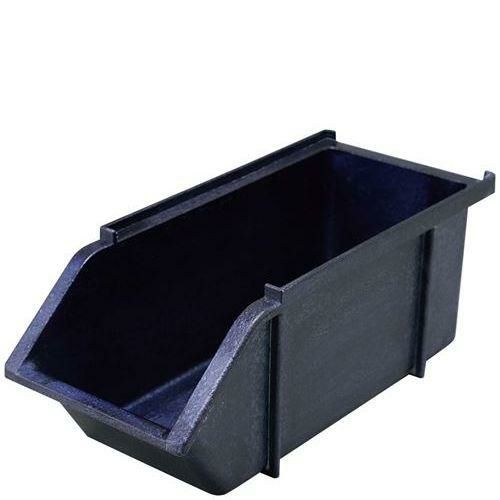 EBM スタッカブルオーガナイザーボックス アンティークマリン