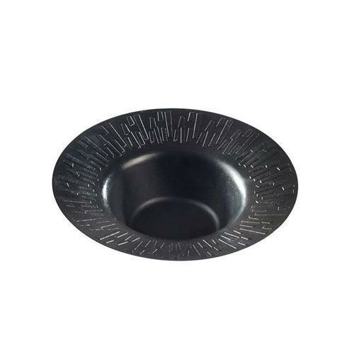 ソリア パルプ スープ皿 180mm PLA ブラック(50入)VF40512