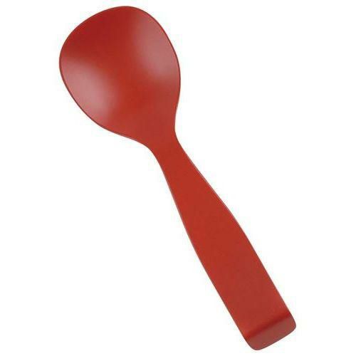 18-0 カラー ビフレスト レッド サービススプーン 大