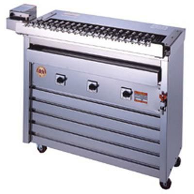 【業務用/新品】 ヒゴグリラー クルクル回転串焼機三相200V 幅1,080×奥行530×高さ950 [3K-012X]