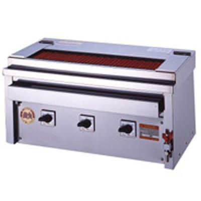 ヒゴグリラー 焼鳥大串タイプ(卓上型)三相200V 3P-209XC 幅760×奥行410×高さ390 mm