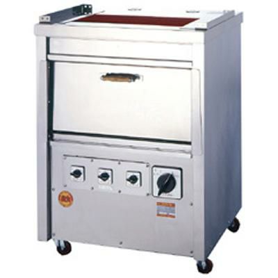 ヒゴグリラー オーブン付タイプ三相200V GO-10 幅770×奥行650×高さ1040 mm