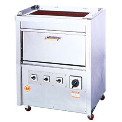 ヒゴグリラー オーブン付タイプ三相200V GO-12 幅820×奥行650×高さ1040 mm