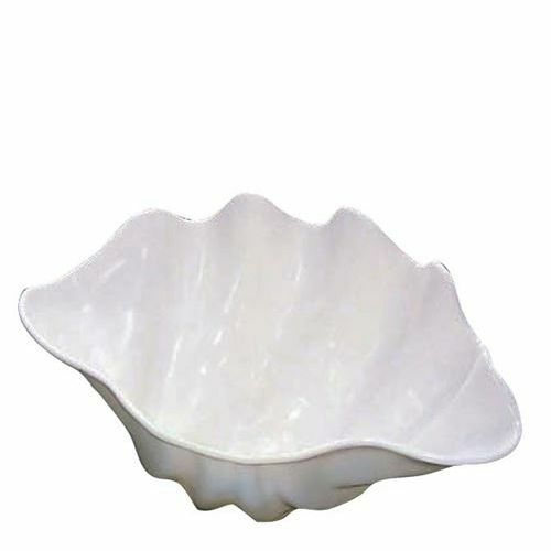 シャコ貝 ホワイト L プラスチック