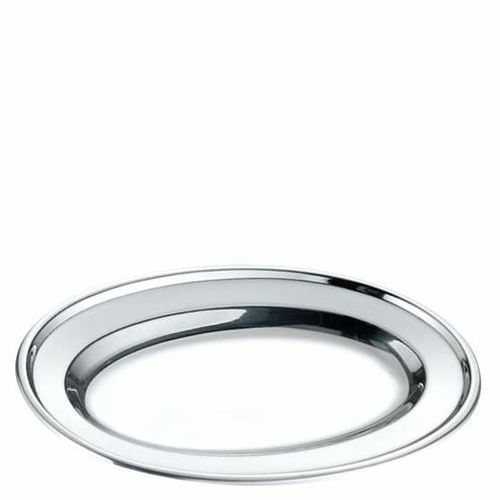 【飲食店定番】18-0 巻渕小判皿 10インチ