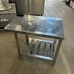 TBWG-074【テンポスオリジナル】【組立式】コンロ台/ステンレス作業台